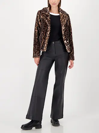MONARI | Jacke in Felloptik | 